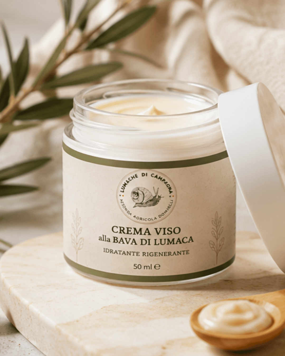 Cosmetici alla bava